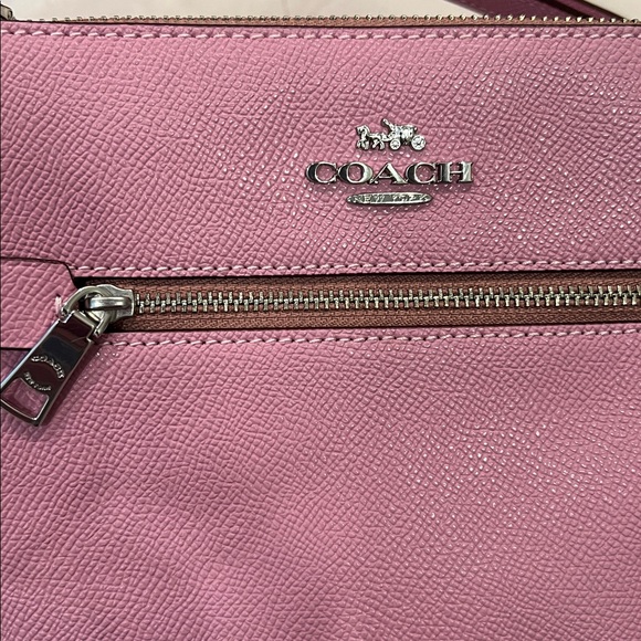 Coach Pink Mini Rowan File Crossbody - Picture 2 of 7
